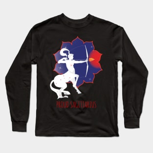 Proud Saggitarius Long Sleeve T-Shirt